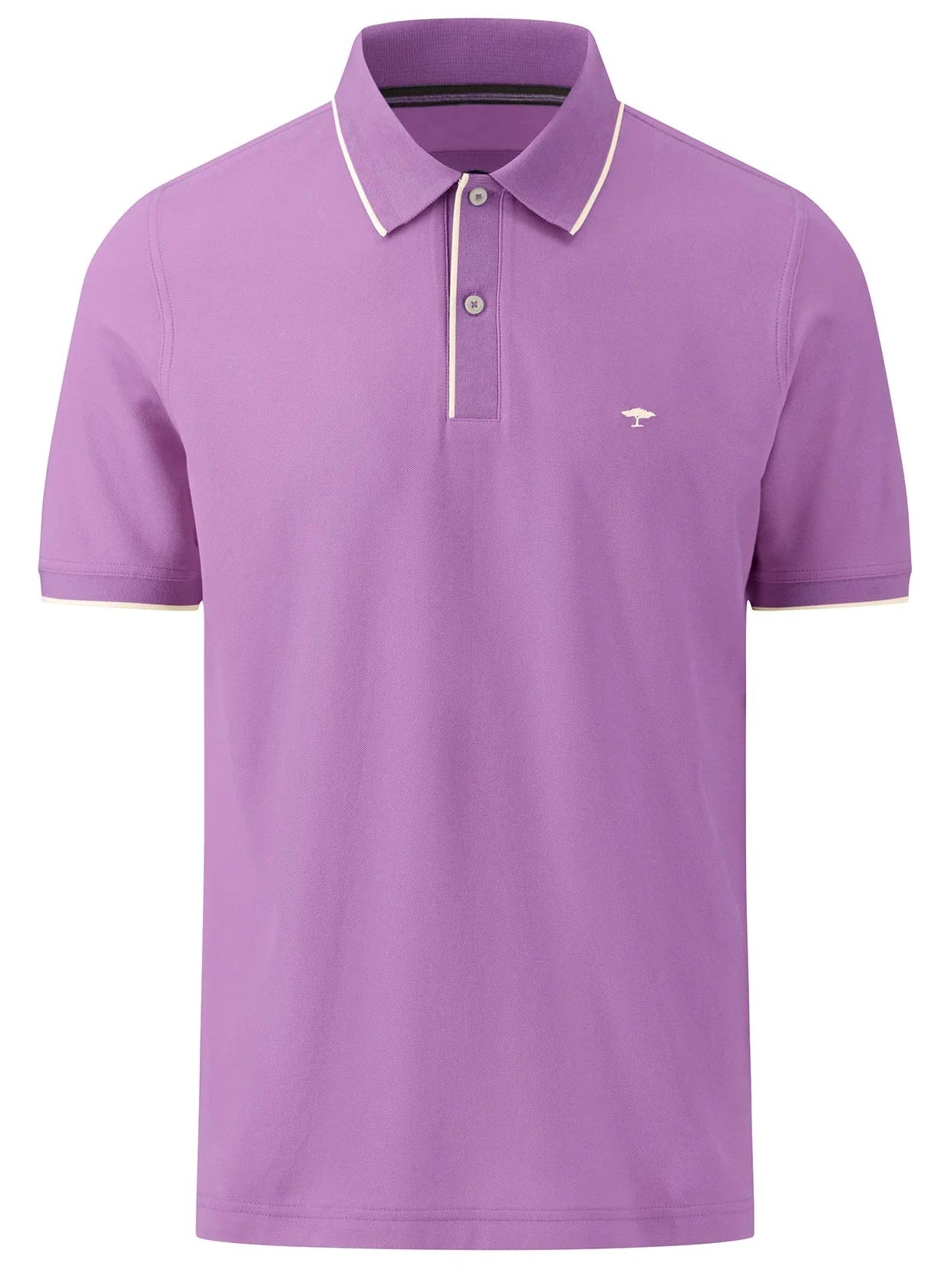 FYNCH HATTON Modern-Fit Polo Shirt - Men's Cotton Pique – Dusty Lavender