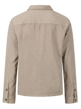 Load image into Gallery viewer, FYNCH HATTON Overshirt - Men&#39;s Robust Cotton – Stone
