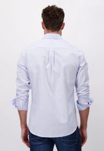 Load image into Gallery viewer, FYNCH HATTON Oxford Shirt - Men&#39;s Soft Cotton – Light Blue Check
