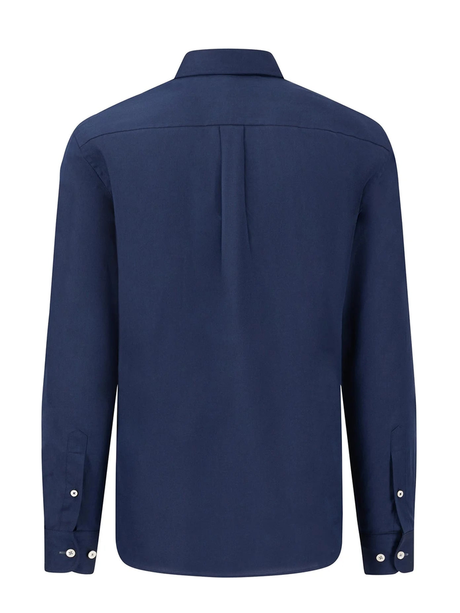 FYNCH HATTON Oxford Shirt - Men's Soft Cotton – Navy Fynch Hatton