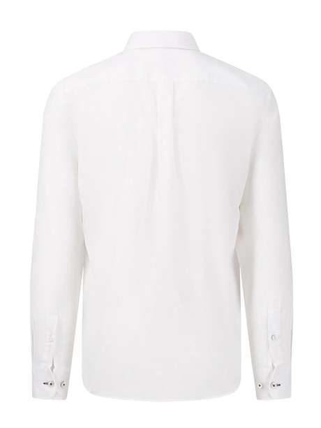 FYNCH HATTON Oxford Shirt - Men's Soft Cotton – White Fynch Hatton