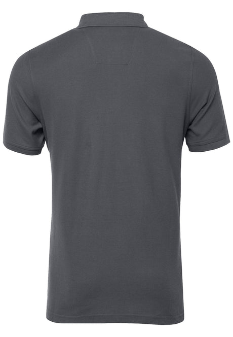 FYNCH HATTON Pique Polo Shirt - Men's Supima Cotton – Asphalt Fynch Hatton