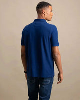 FYNCH HATTON Pique Polo Shirt - Men's Supima Cotton – Midnight