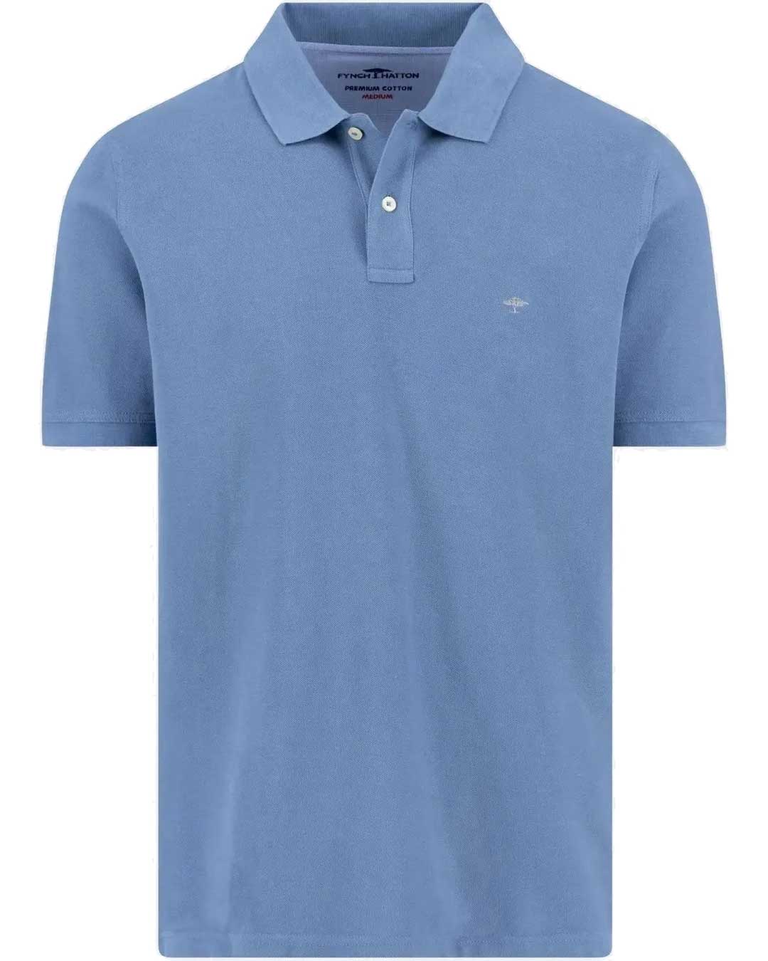 FYNCH HATTON Pique Polo Shirt - Men's Supima Cotton – Pacific