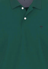 FYNCH HATTON Pique Polo Shirt - Men's Supima Cotton – Pine Green
