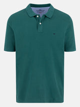 FYNCH HATTON Pique Polo Shirt - Men's Supima Cotton – Pine Green