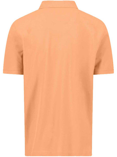 FYNCH HATTON Pique Polo Shirt - Men's Supima Cotton – Tangerine