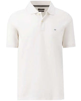 FYNCH HATTON Pique Polo Shirt - Men's Supima Cotton – White
