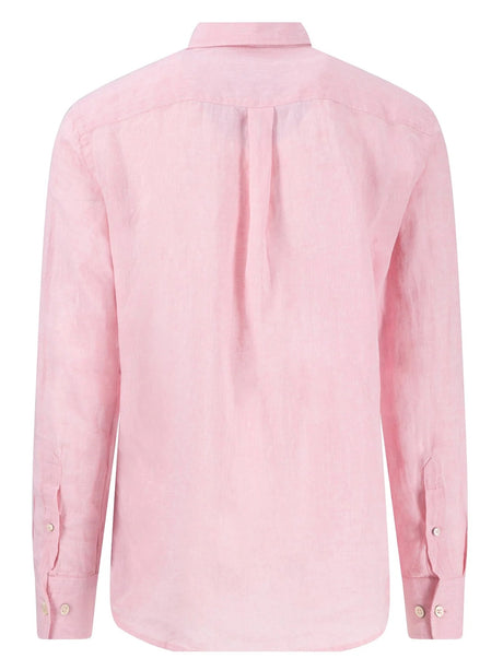60% OFF FYNCH HATTON Pure Linen Shirt - Men's – Peony - Size: SMALL
