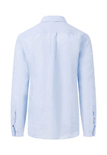 Load image into Gallery viewer, FYNCH HATTON Pure Linen Shirt - Men&#39;s – Light Blue
