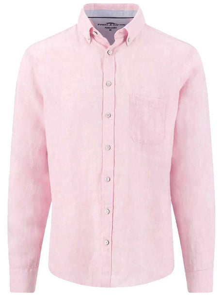 FYNCH HATTON Pure Linen Shirt - Men's – Magnolia