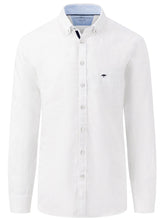 Load image into Gallery viewer, FYNCH HATTON Pure Linen Shirt - Men&#39;s – White

