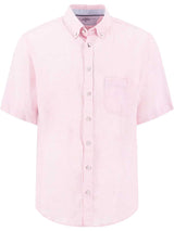 FYNCH HATTON Pure Linen Short-Sleeve Shirt - Men's – Magnolia