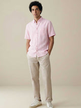 FYNCH HATTON Pure Linen Short-Sleeve Shirt - Men's – Magnolia