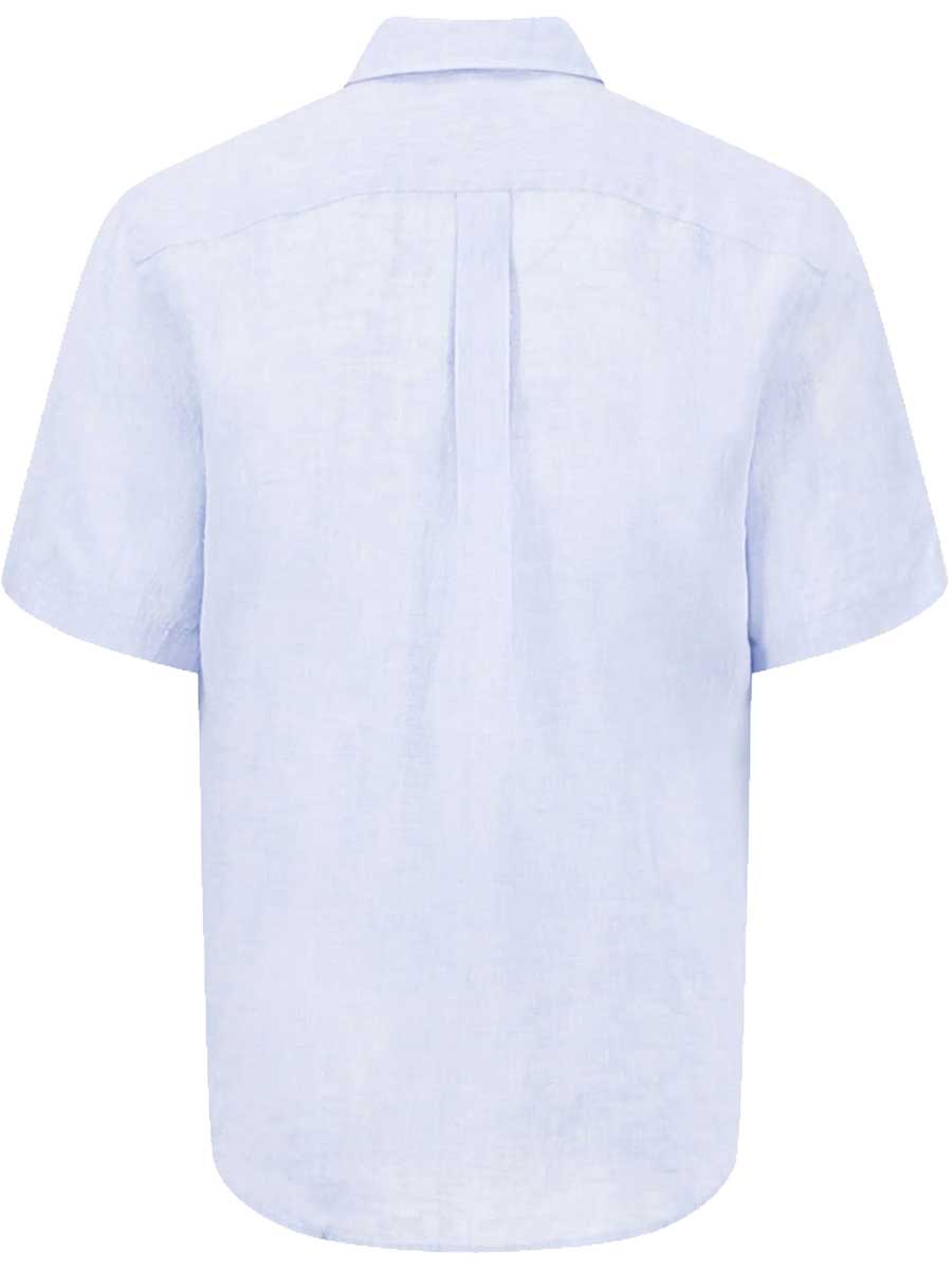 FYNCH HATTON Pure Linen Short-Sleeve Shirt - Men's – New Breeze