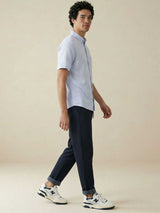 FYNCH HATTON Pure Linen Short-Sleeve Shirt - Men's – New Breeze