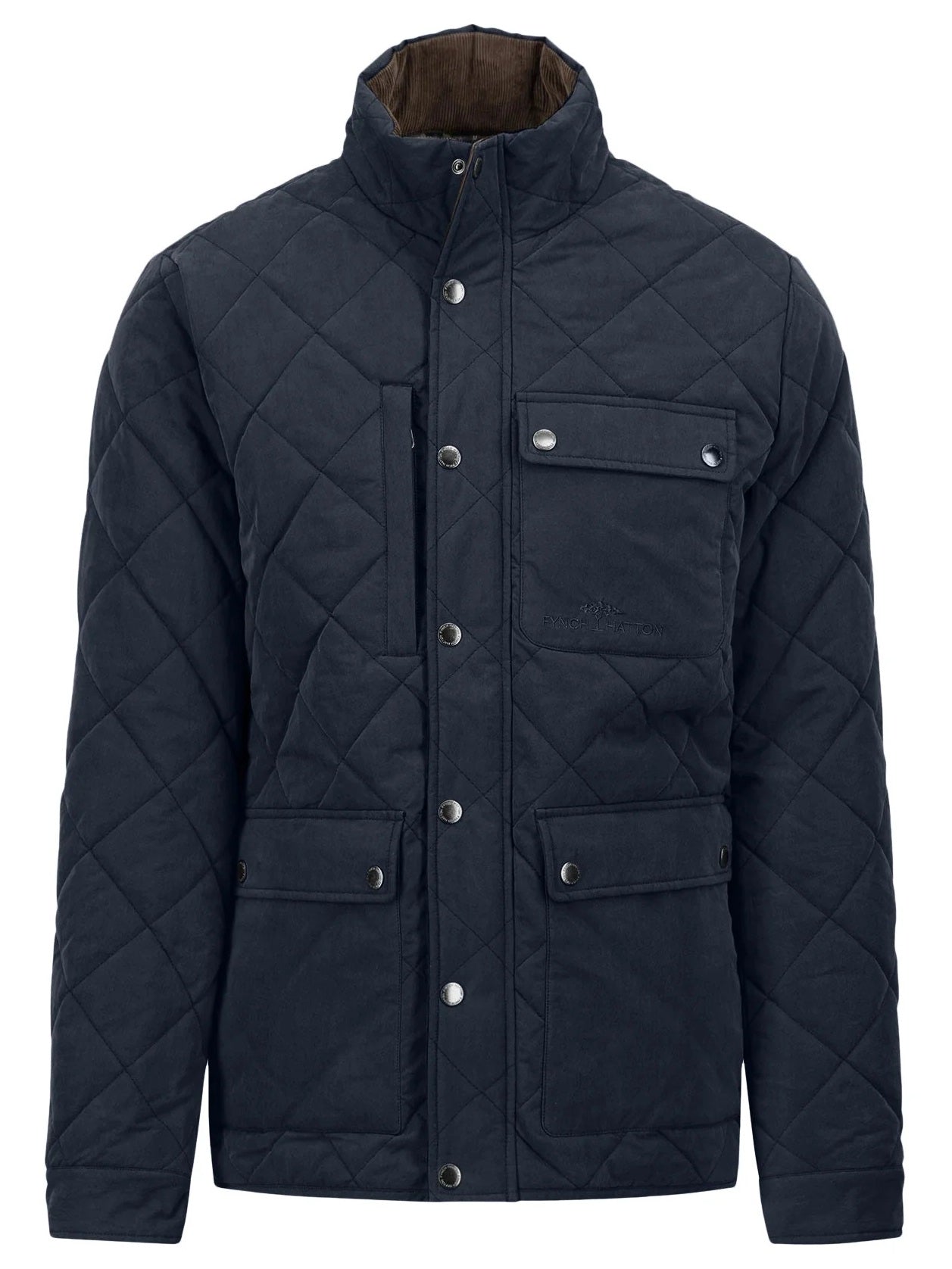 FYNCH HATTON Quilted Field Jacket - Men's – Dark Navy