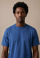 FYNCH HATTON Sanforized Cotton T-Shirt - Men's – Ink Blue - view 5