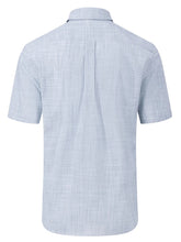 Load image into Gallery viewer, FYNCH HATTON Short-Sleeve Shirt - Men&#39;s Slub Cotton – Summer Breeze
