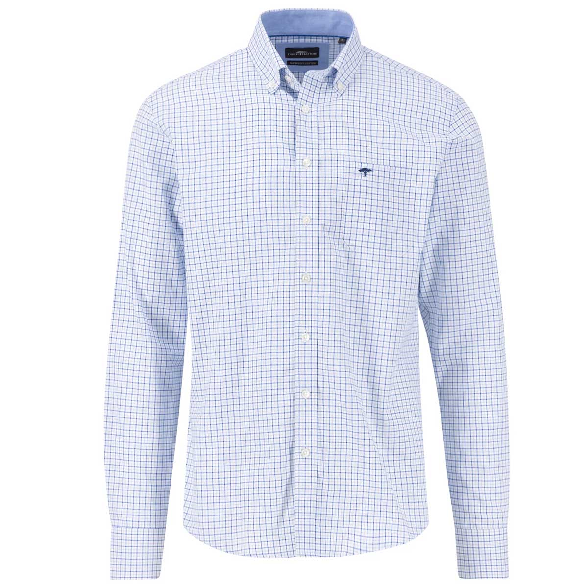 FYNCH HATTON Summer Oxford Check Shirt - Men's – Summer Breeze