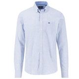 FYNCH HATTON Summer Oxford Check Shirt - Men's – Summer Breeze