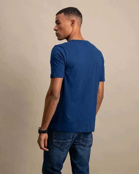 FYNCH HATTON T-Shirt - Men's Round Neck – Midnight