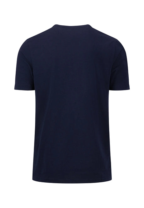 FYNCH HATTON T-Shirt - Men's Round Neck – Navy Fynch Hatton