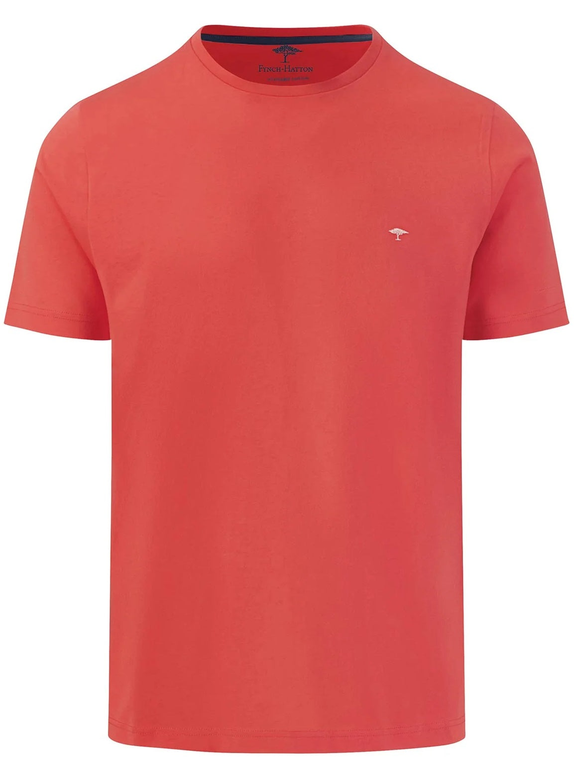 FYNCH HATTON T-Shirt - Men's Round Neck – Orient Red