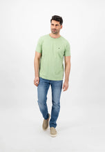 Load image into Gallery viewer, FYNCH HATTON T-Shirt - Men&#39;s Round Neck – Soft Green
