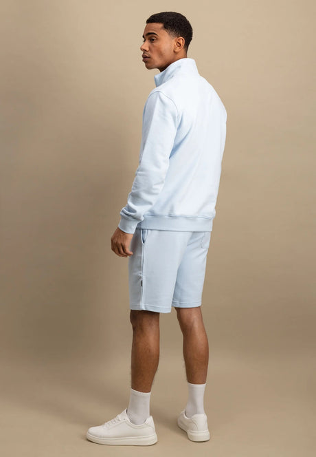 FYNCH HATTON Troyer 1/4 Zip Sweatshirt - Men's Soft Cotton – Summer Breeze