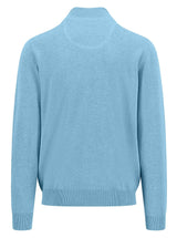 FYNCH HATTON Troyer 1/4 Zip Soft Cotton Knit - Men's – Splashy Ocean
