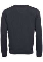 Load image into Gallery viewer, FYNCH HATTON V-Neck Sweater - Men&#39;s Fine Knit – Charcoal
