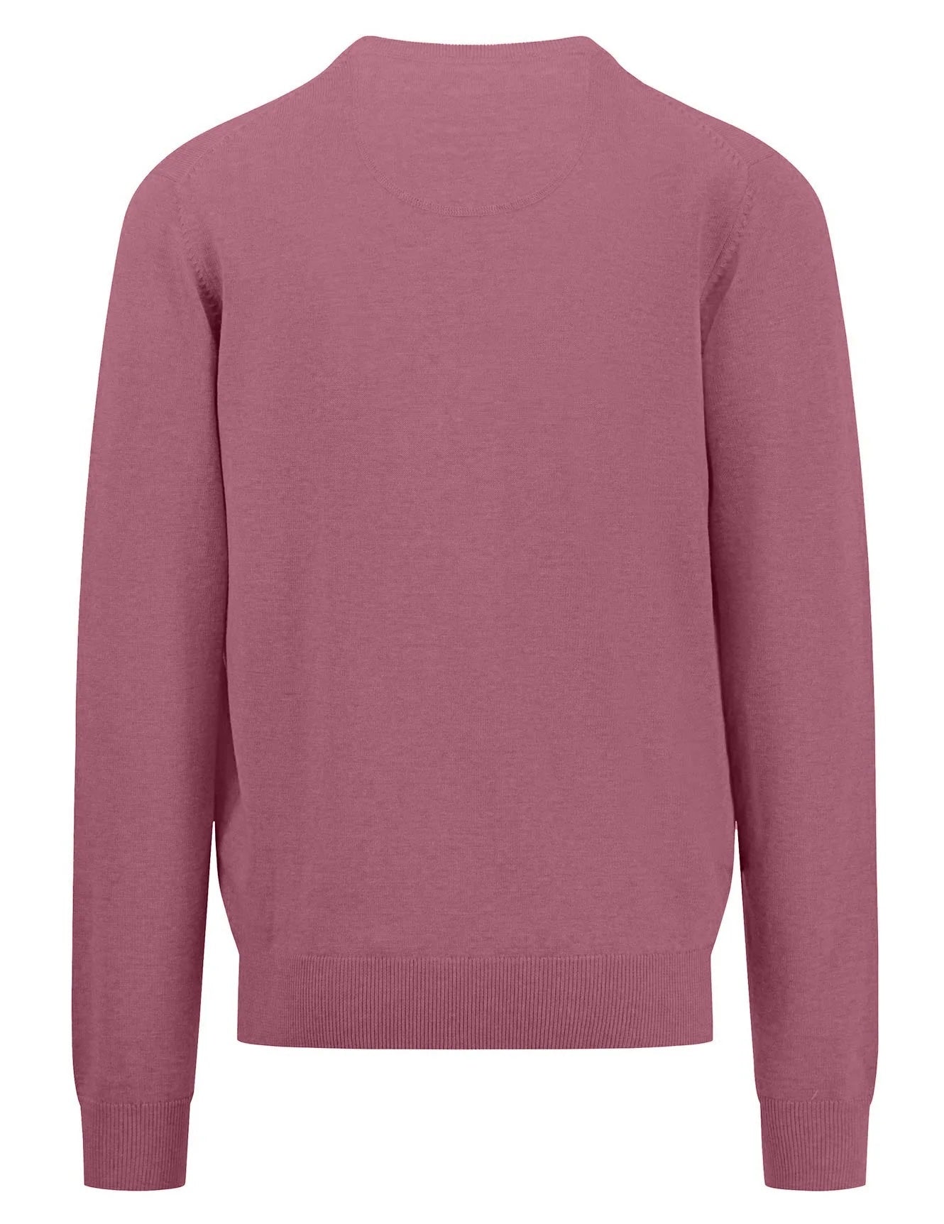 FYNCH HATTON V-Neck Sweater - Men's Fine Knit – Pale Blush Fynch Hatton