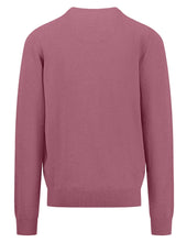 Load image into Gallery viewer, FYNCH HATTON V-Neck Sweater - Men&#39;s Fine Knit – Pale Blush Fynch Hatton
