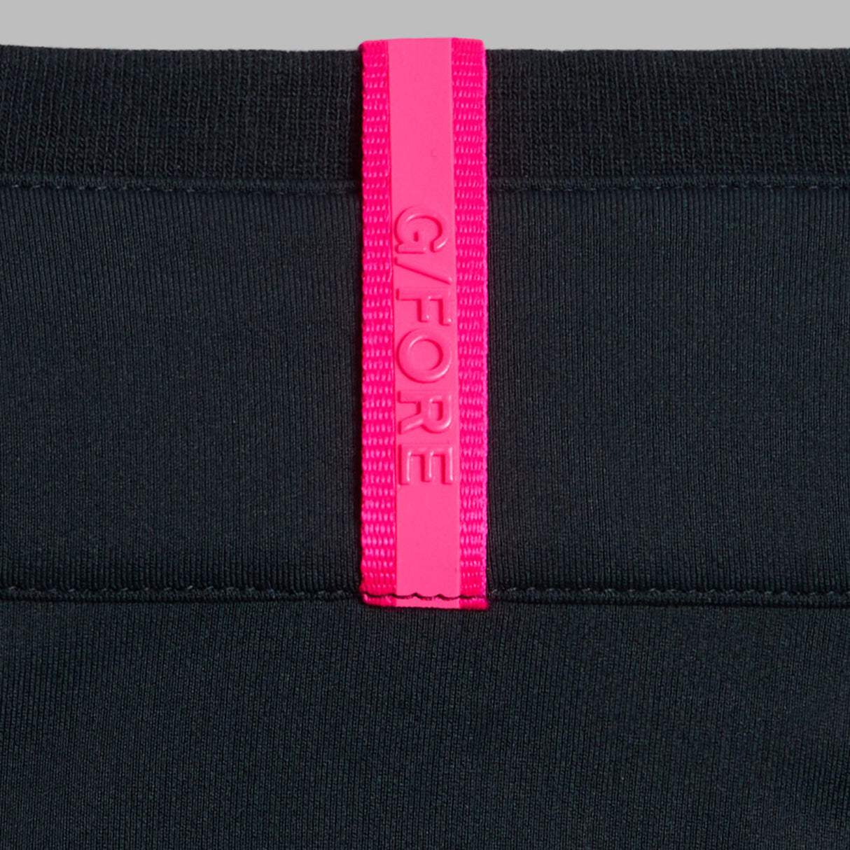 G/FORE Brushed Back Tech Quarter Zip Pullover - Men's 4-Way Stretch - Onyx Black