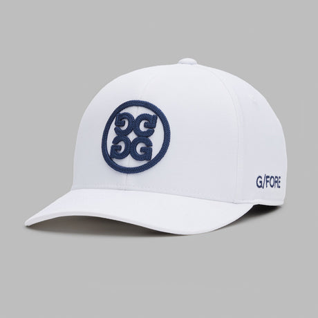 G/FORE Circle G's Stretch Twill Cap - Snow