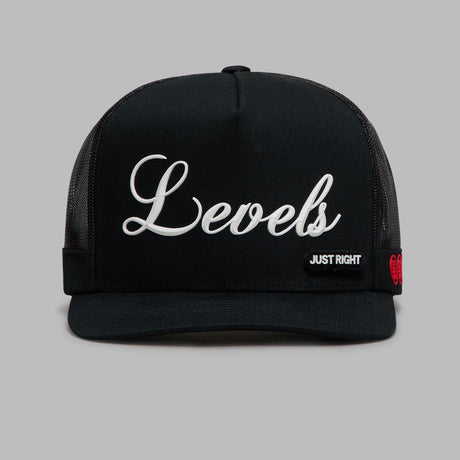 G/FORE Daily Levels Tall Trucker Cap - Onyx