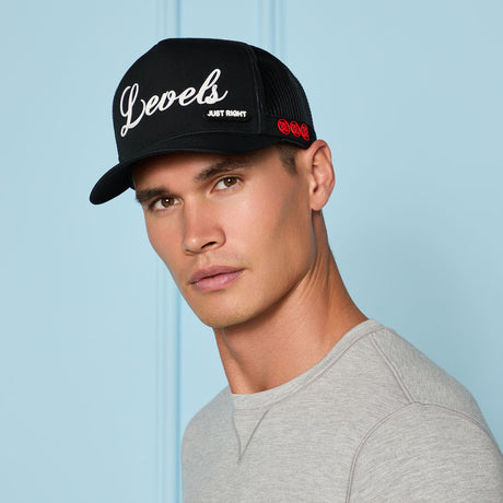 G/FORE Daily Levels Tall Trucker Cap - Onyx
