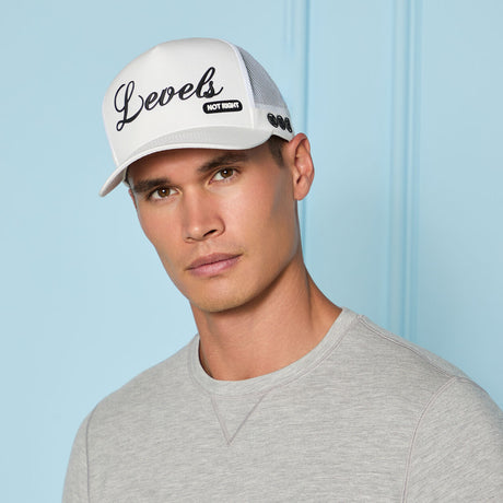 G/FORE Daily Levels Tall Trucker Cap - Snow