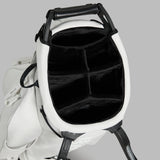 G/FORE Daytona Plus Carry Golf Bag – Stand Bag – Embossed Skull & Tees - Snow