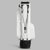 G/FORE Daytona Plus Carry Golf Bag – Stand Bag – Embossed Skull & Tees - Snow