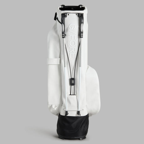 G/FORE Daytona Plus Carry Golf Bag – Stand Bag – Embossed Skull & Tees - Snow