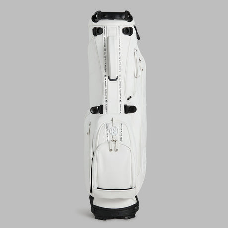 G/FORE Daytona Plus Carry Golf Bag – Stand Bag – Embossed Skull & Tees - Snow