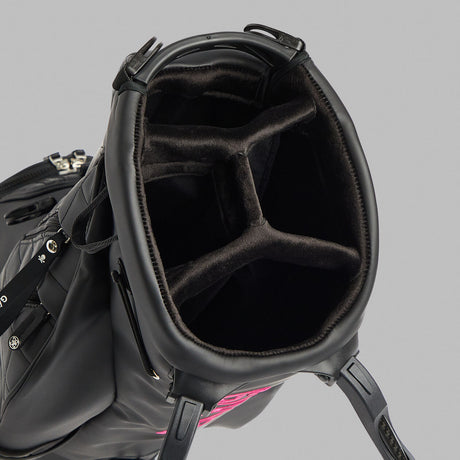 G/FORE Daytona Plus Carry Golf Bag – Stand Bag – Onyx 4 Way Top Divider