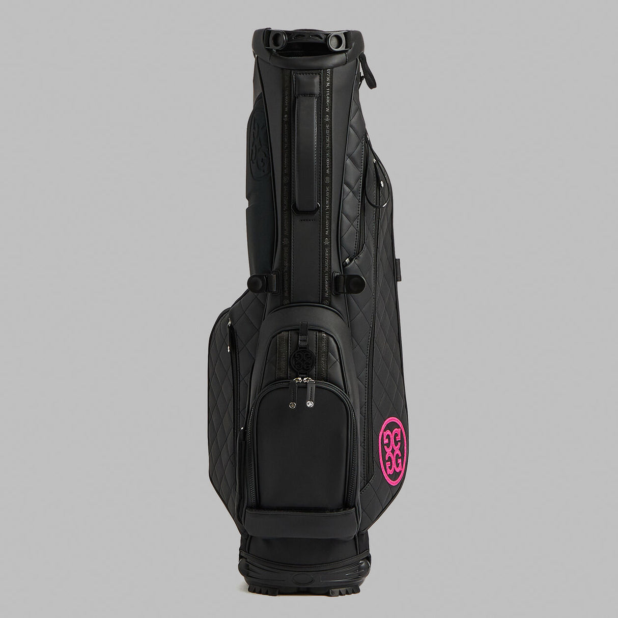 G/FORE Daytona Plus Carry Golf Bag – Stand Bag – Onyx Front