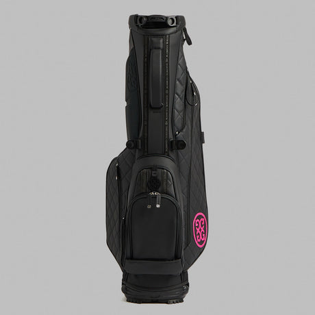 G/FORE Daytona Plus Carry Golf Bag – Stand Bag – Onyx Front