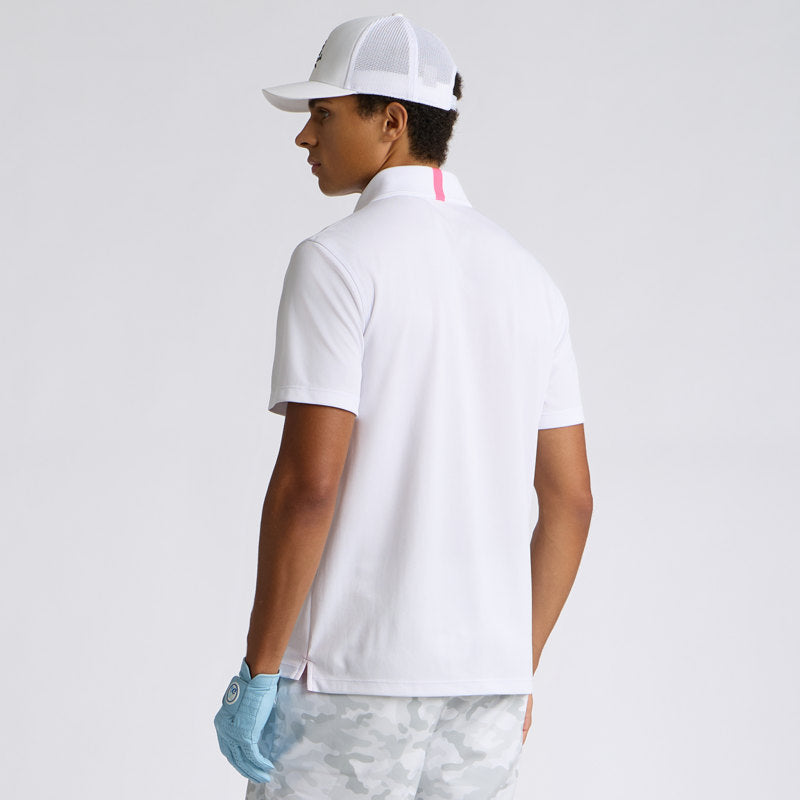 G/FORE Essential Performance Piqué Polo Shirt in Snow – image 4