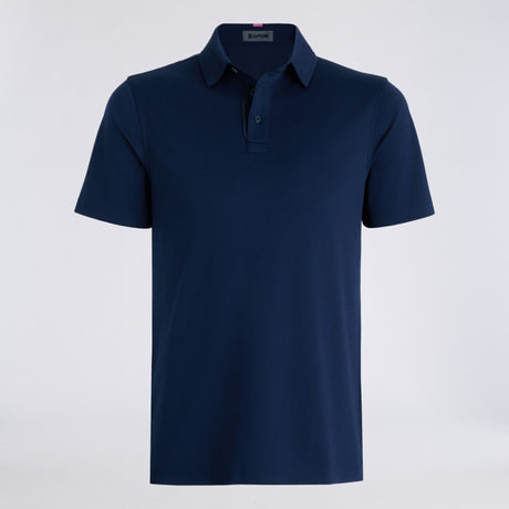 G/FORE Essential Performance Piqué Polo Shirt in Twilight Navy