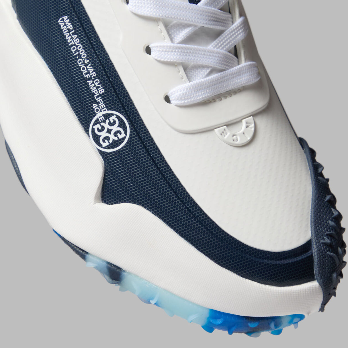 G/FORE G18 Men’s Golf Shoes – Waterproof & Lightweight - Snow / Twilight