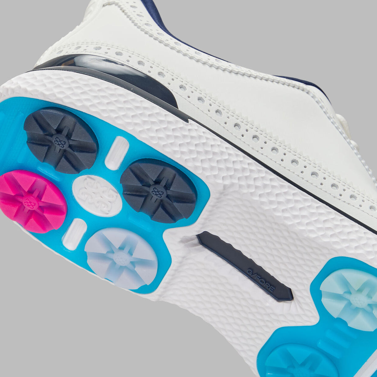 G/FORE Gallivan2R Longwing Men’s Golf Shoes - Snow / Twilight